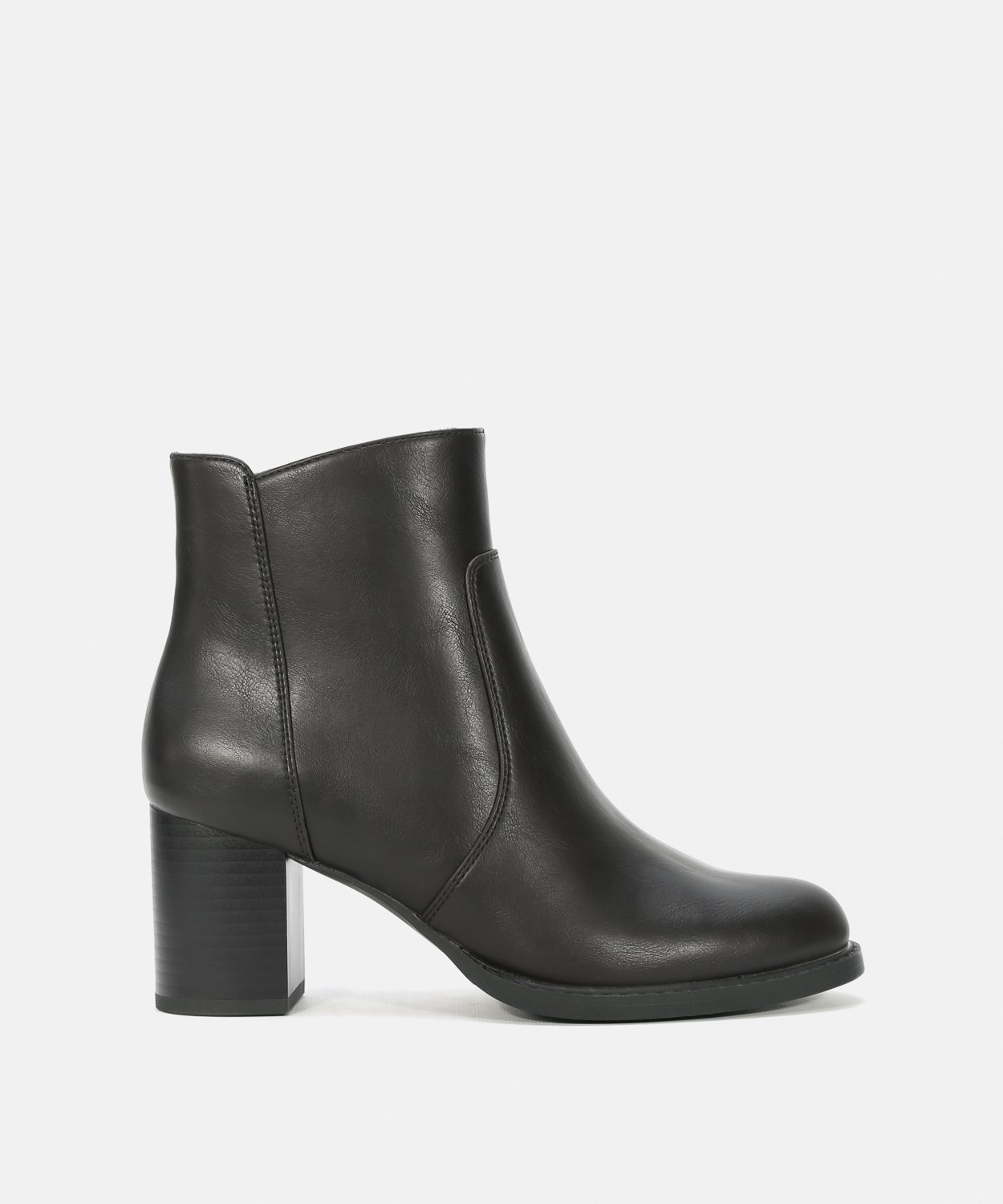 Botins b&aacute;sicos salto liso image number null